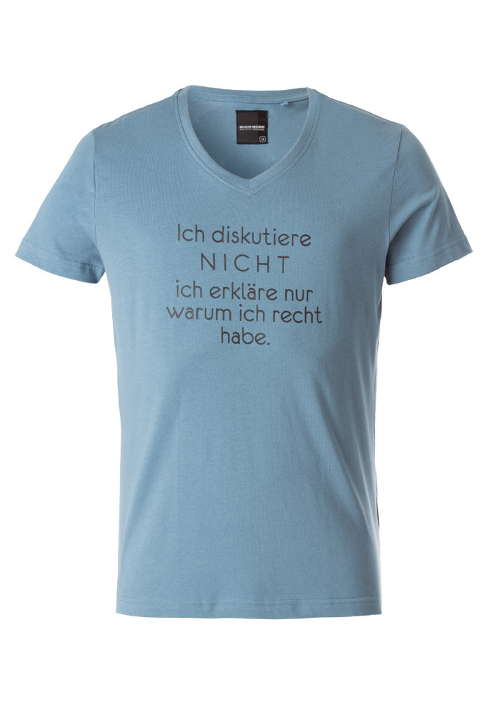 T-Shirt mit Sprüche-Druck