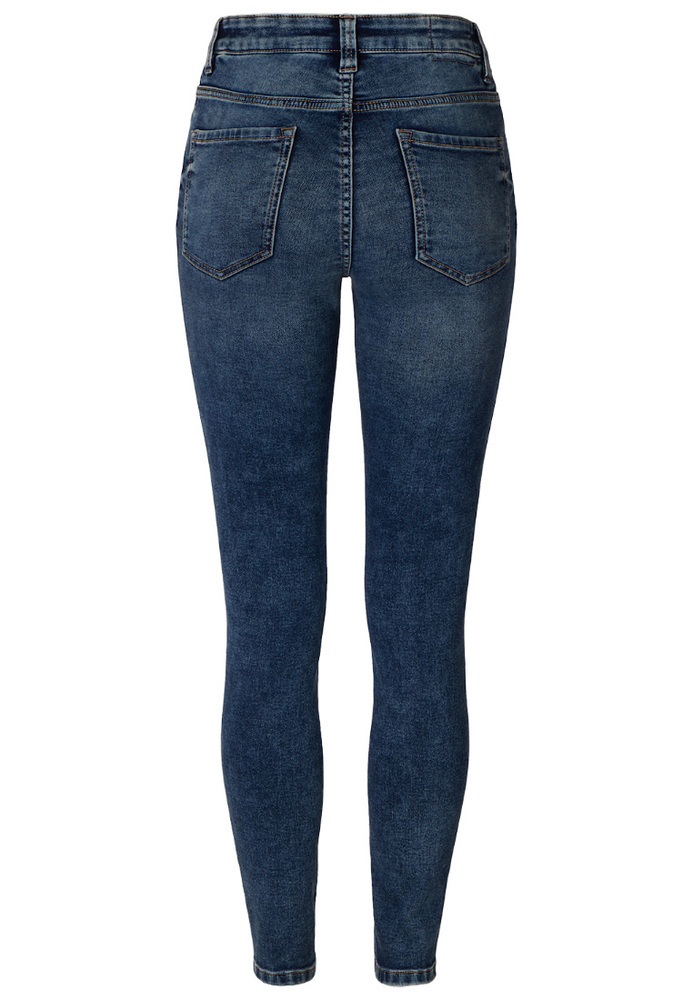 Skinny Mid Waist Jeans