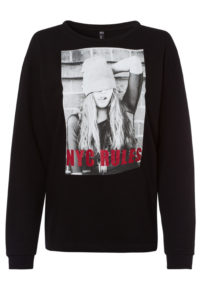 Sweatshirt mit Front-Print