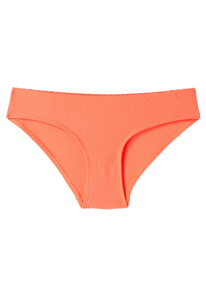 Bikini Slip mit Struktur-Muster