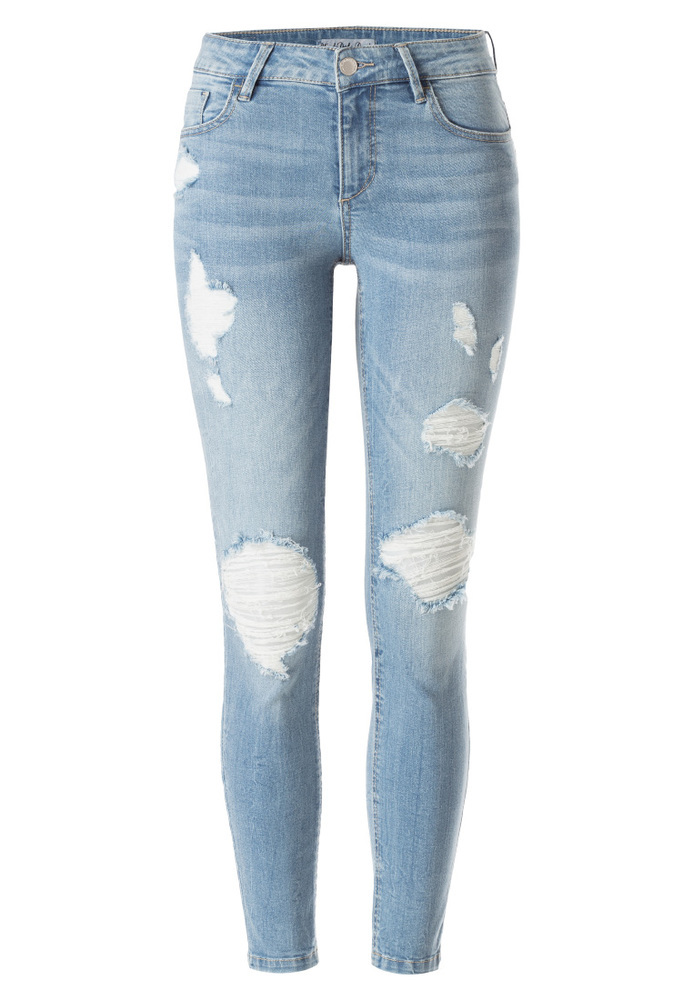 Ankle High Rise Jeans