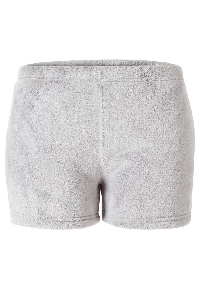 Pyjama-Shorts aus Teddyplüsch