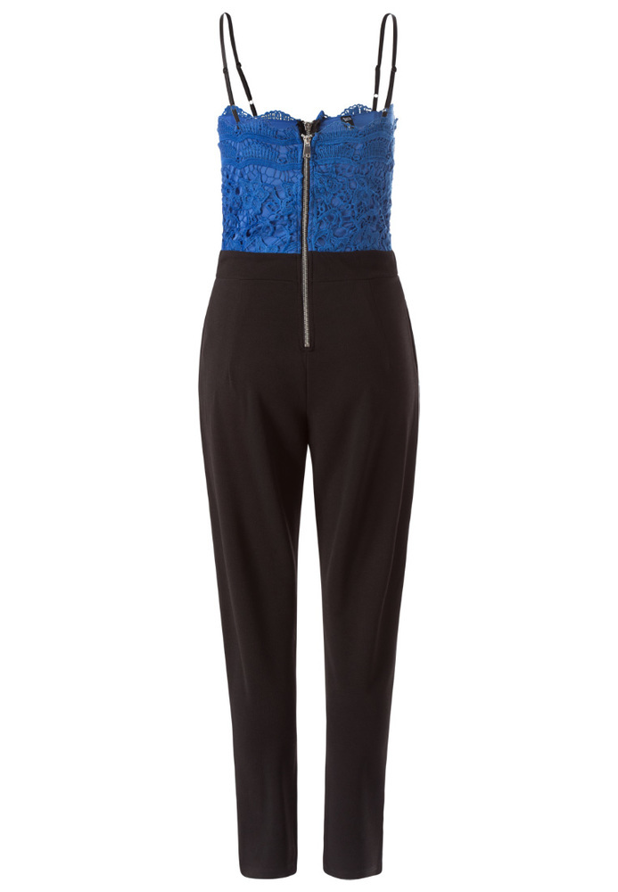 Jumpsuit mit Spitze