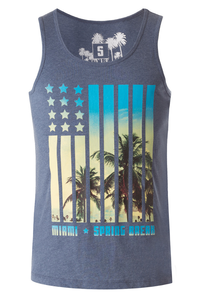 Tank-Top mit Front-Print