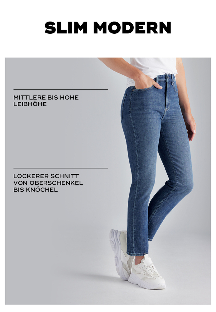 Slim Modern High Rise Jeans