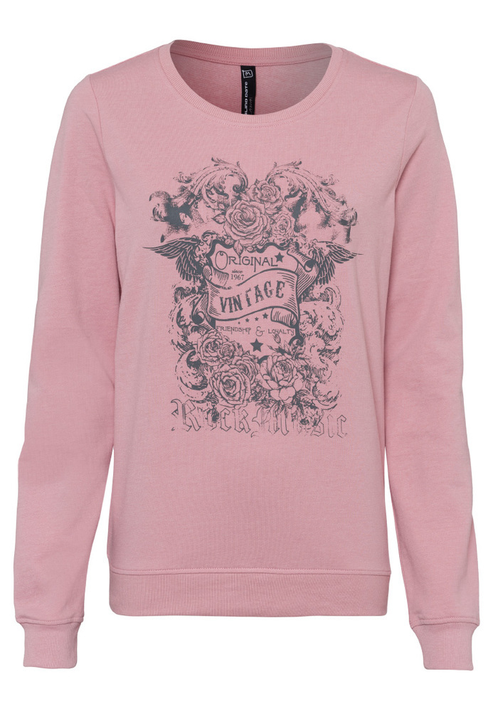 Longsleeve mit Front-Print