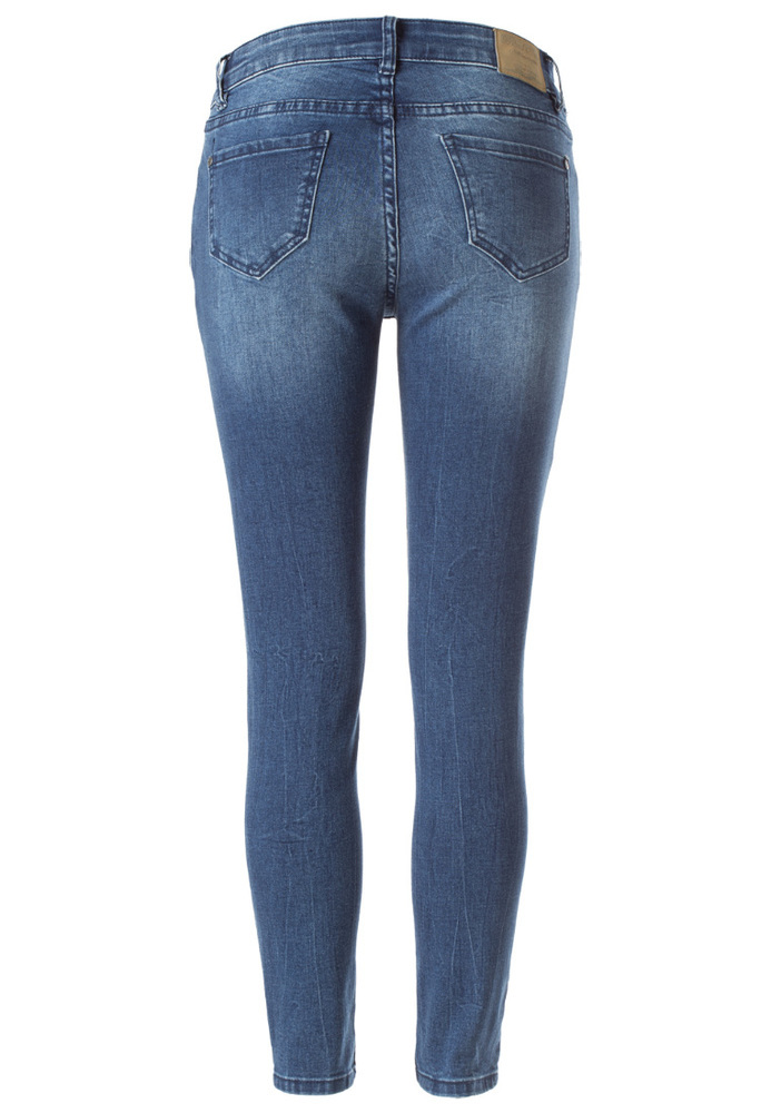 Ankle High Rise Jeans