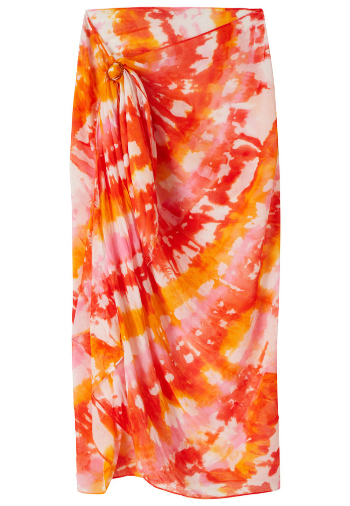 Sarong mit Batik-Muster