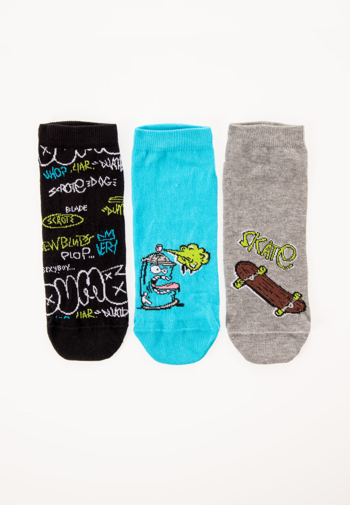 Sneaker-Socken im 3er-Pack