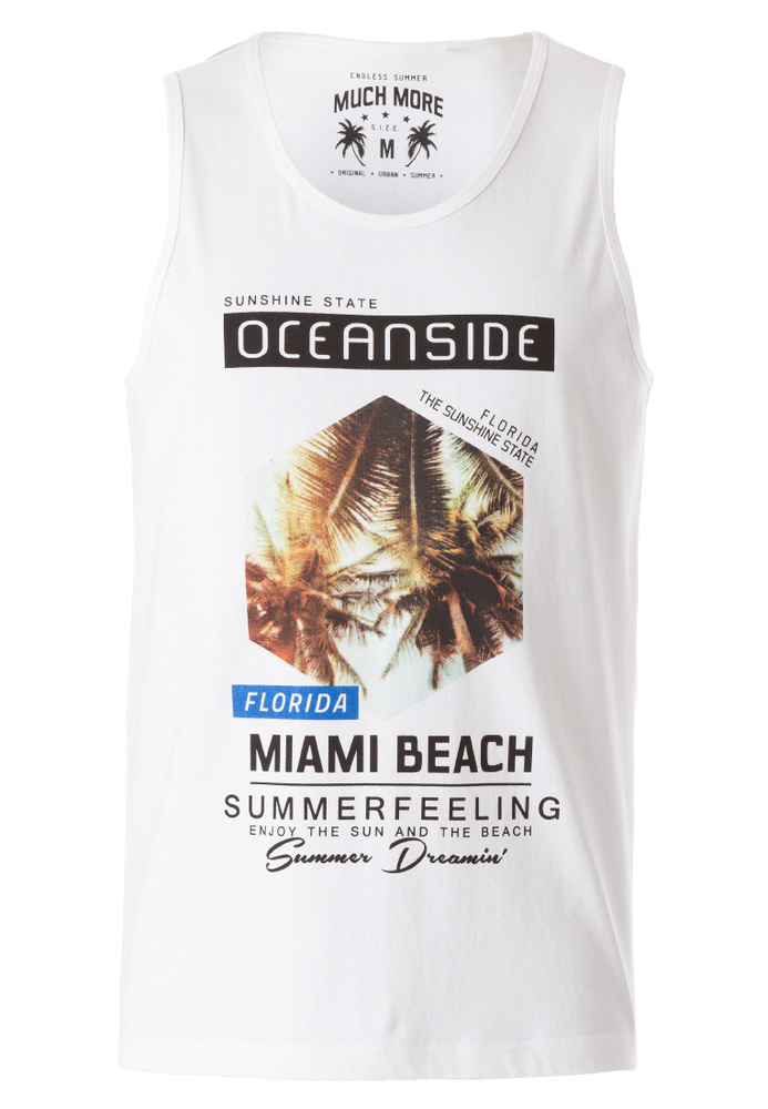 Tank-Top mit Front-Print