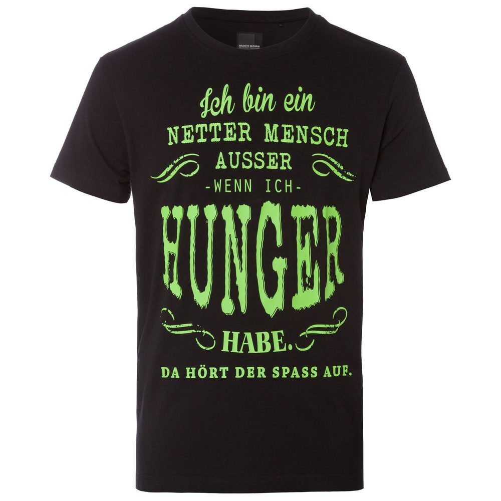 T-Shirt mit Sprüche-Druck