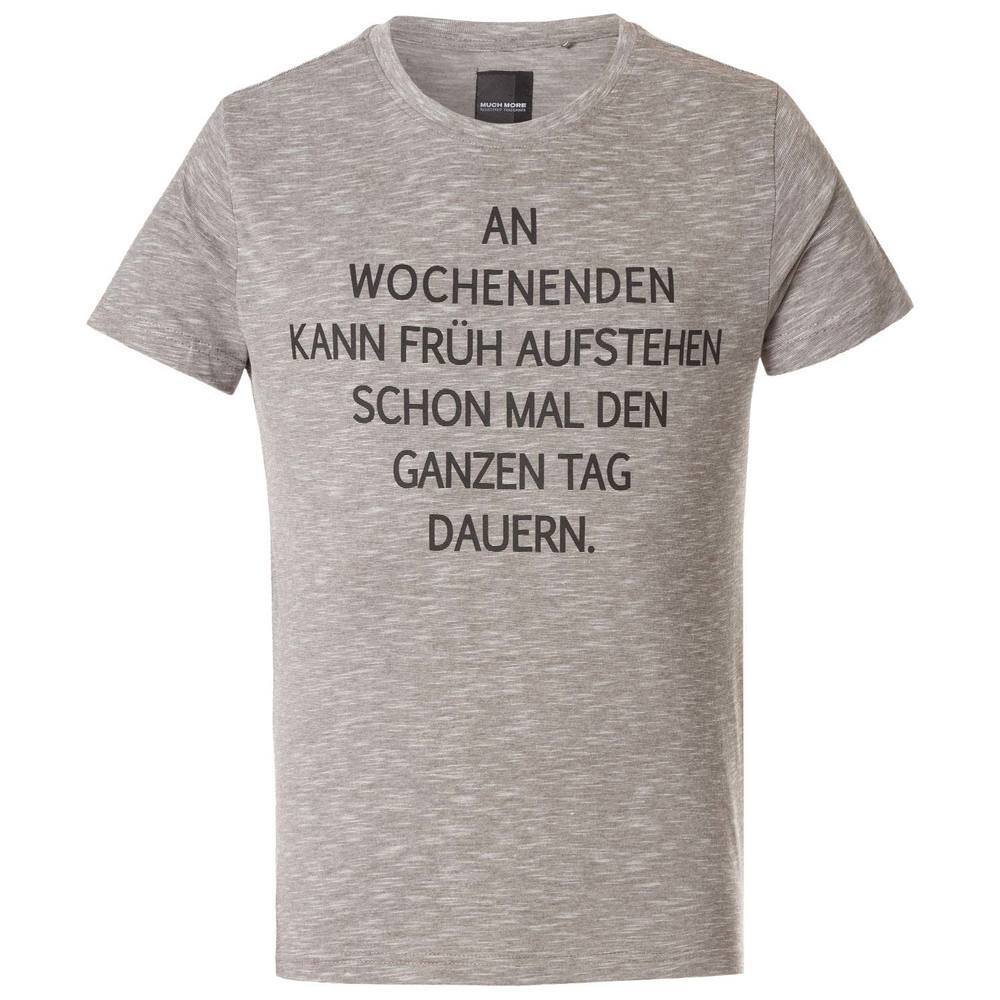 T-Shirt mit Sprüche-Druck