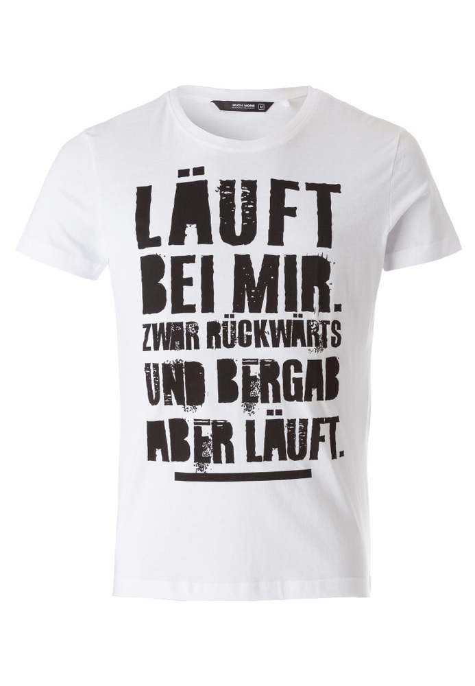 T-Shirt mit Sprüche-Druck