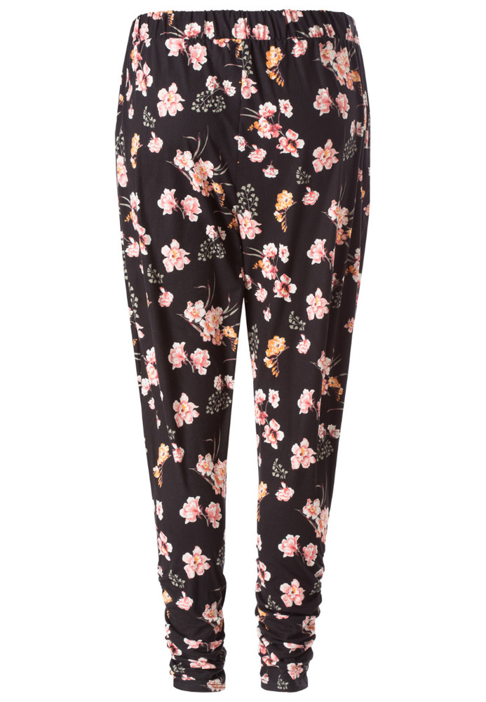 Hose mit All-Over Blumen-Muster