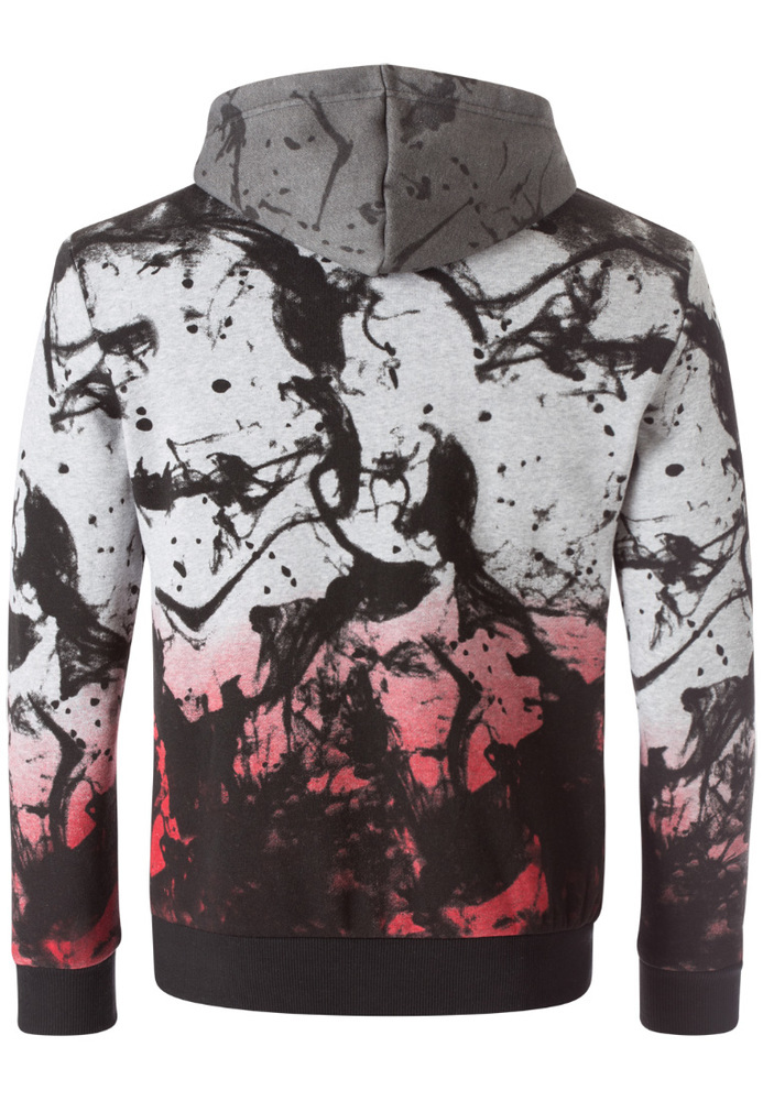 Hoodie mit Schriftzug-Print