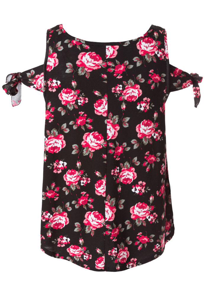 Top mit Blumen-Print