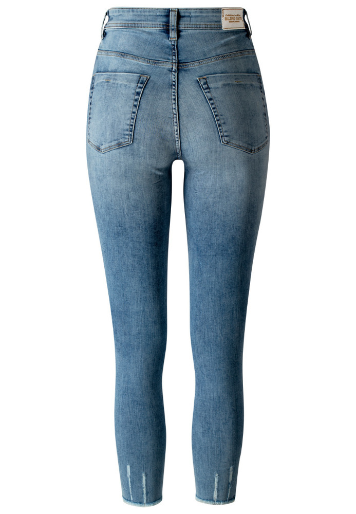 Ankle High Waist Jeans