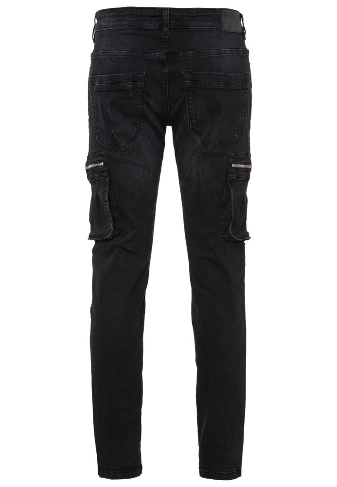 Tapered Regular Waist Jeans