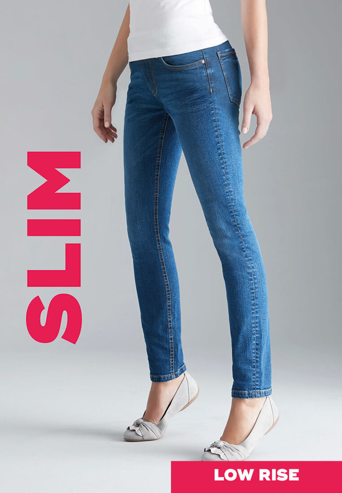 Slim Low Rise Jeans