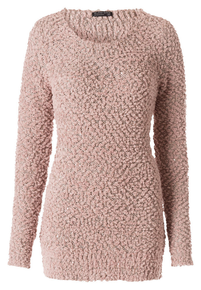 Pullover mit Chenille-Effektgarn