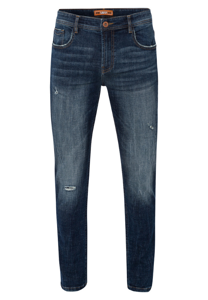 Tapered Regular Waist Jeans