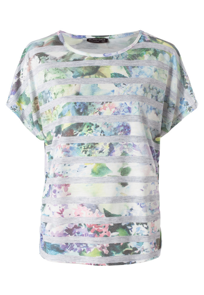 Loose-fit-Shirt mit All-Over-Print