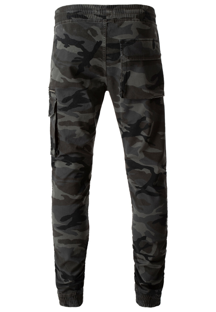 Cargohose im Camouflage-Look