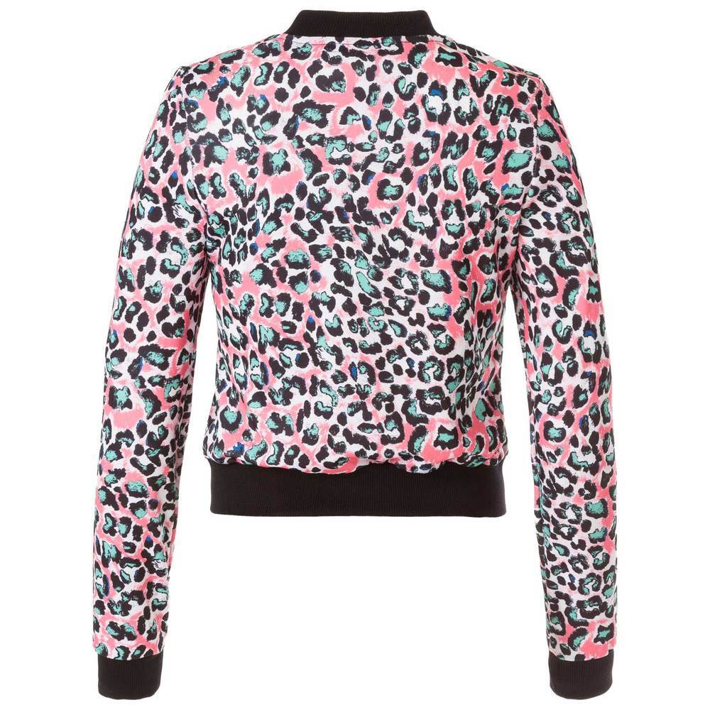 Bomberjacke mit Leo-Print