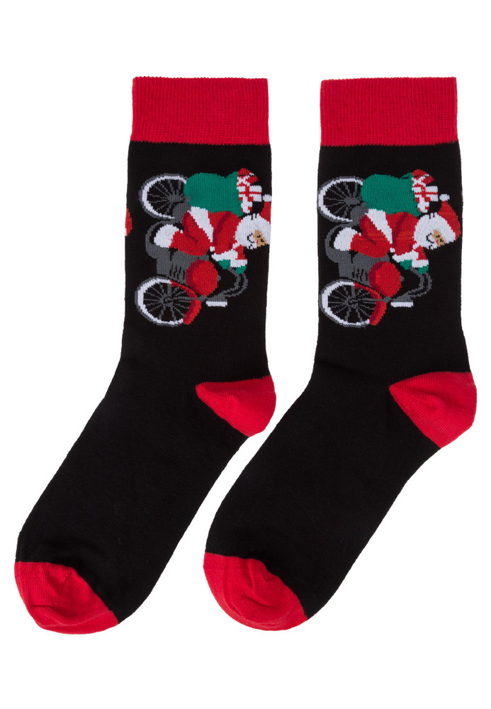 Socken mit Weihnachtsmotiv