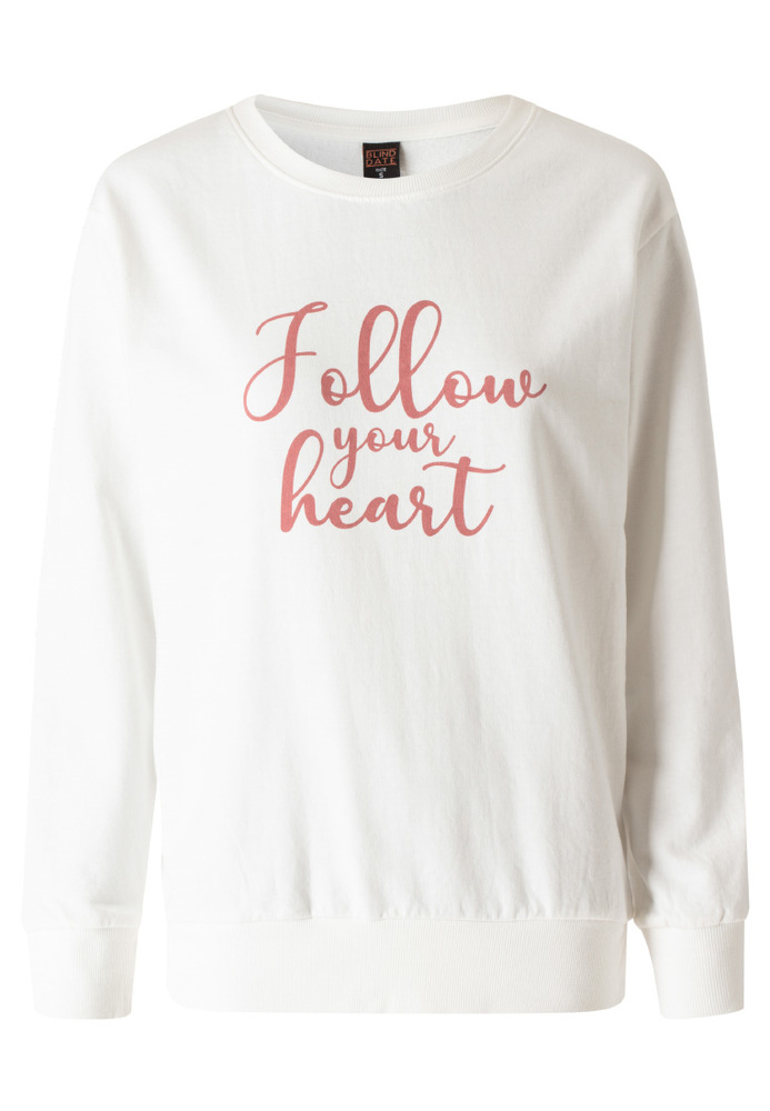 Sweatshirt mit Schriftzug-Print