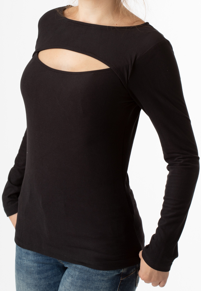 Longsleeve mit Cut-Out