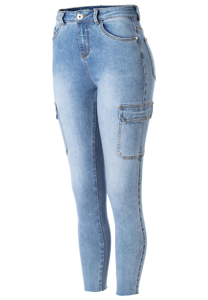 Ankle High Rise Jeans