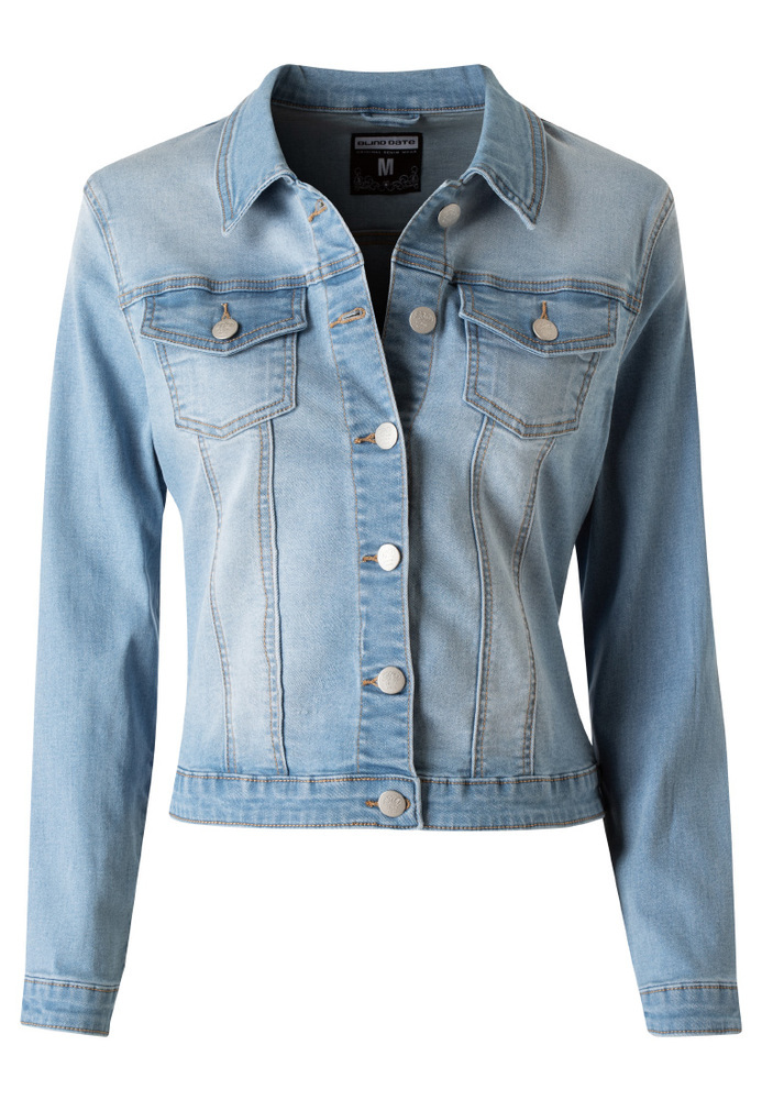 Basic-Jeansjacke