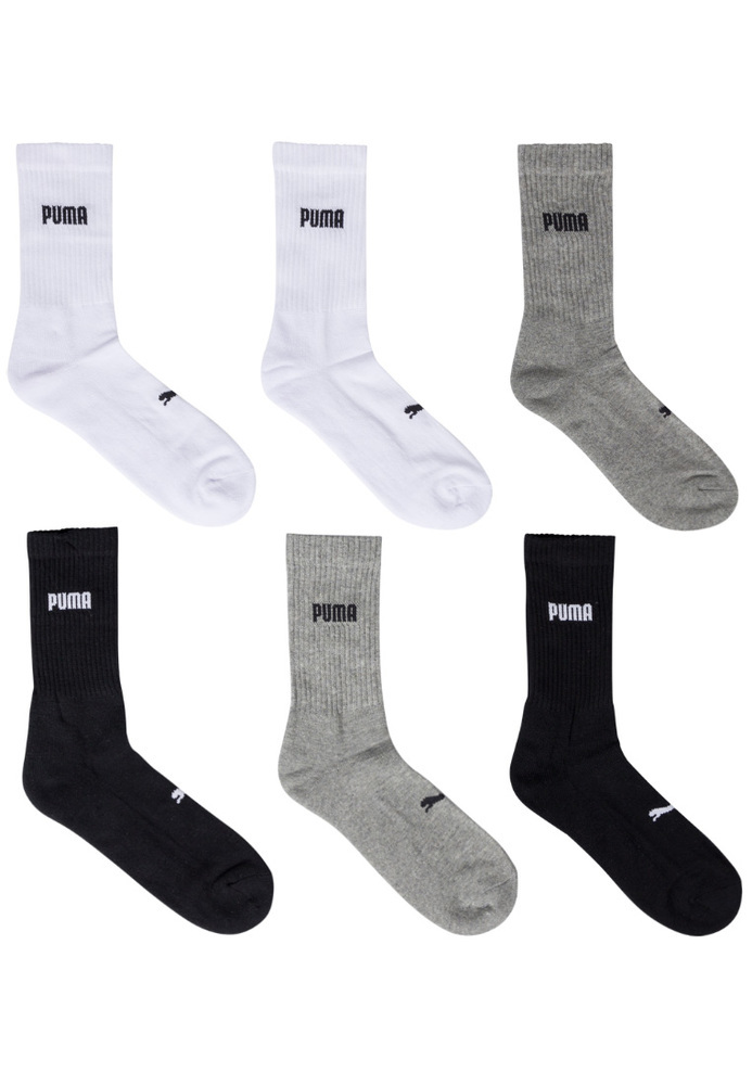 PUMA Sport-Socken, 6er-Pack