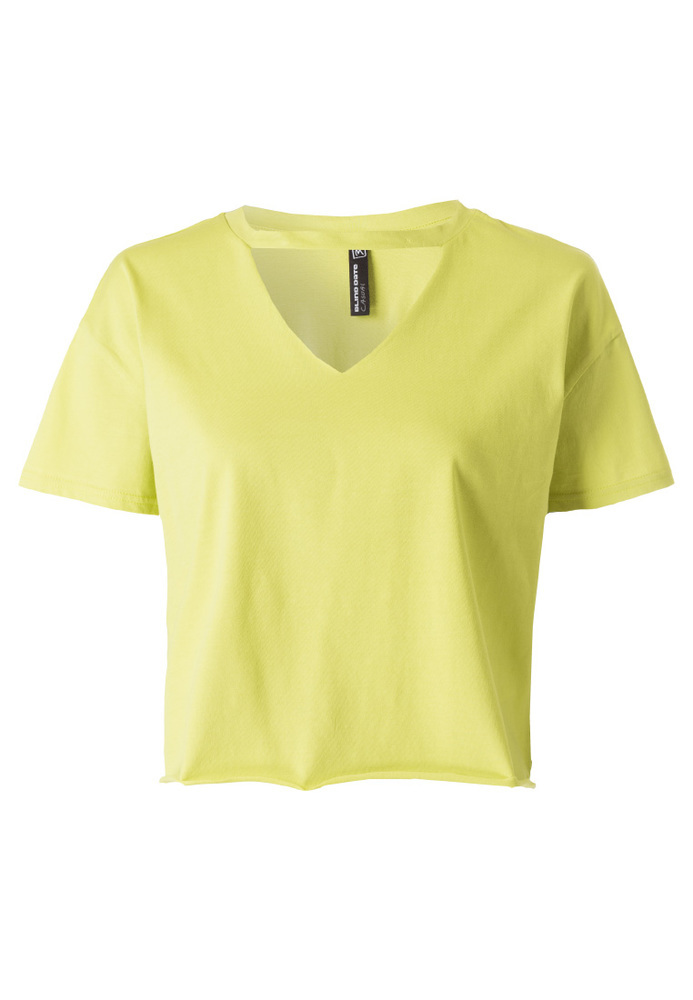 Basic-Shirt mit Choker-Kragen