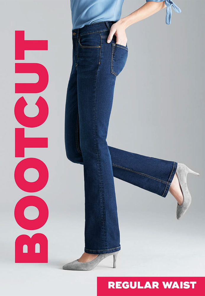 Bootcut Jeans Regular Waist