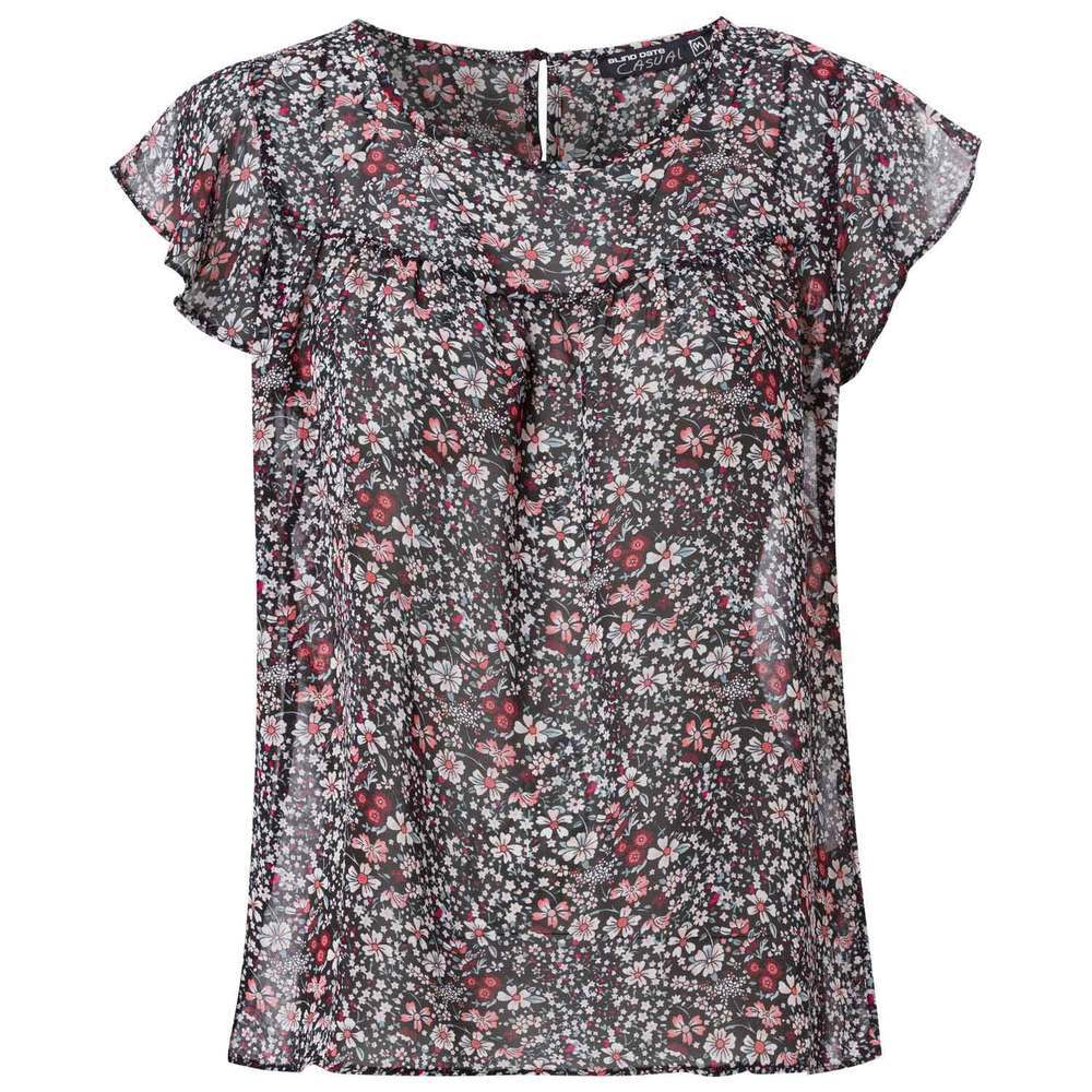 Bluse mit Blumen-Muster