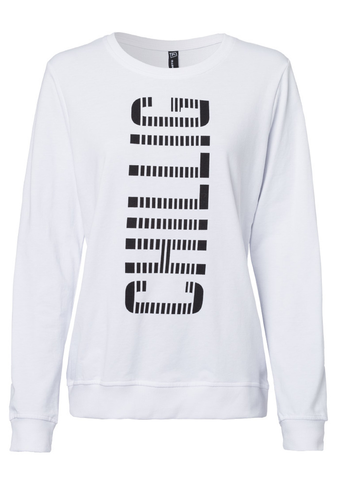 Sweatshirt mit Schriftzug-Print