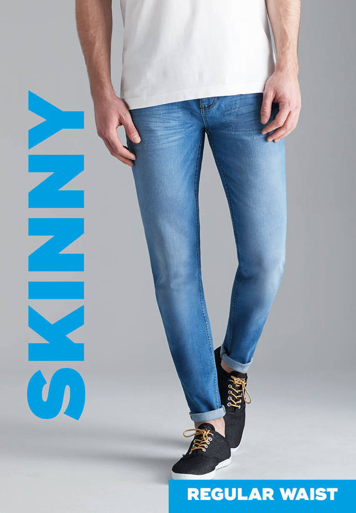 Skinny Regular Waist Jeans