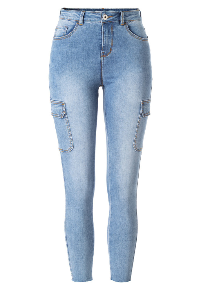 Ankle High Rise Jeans