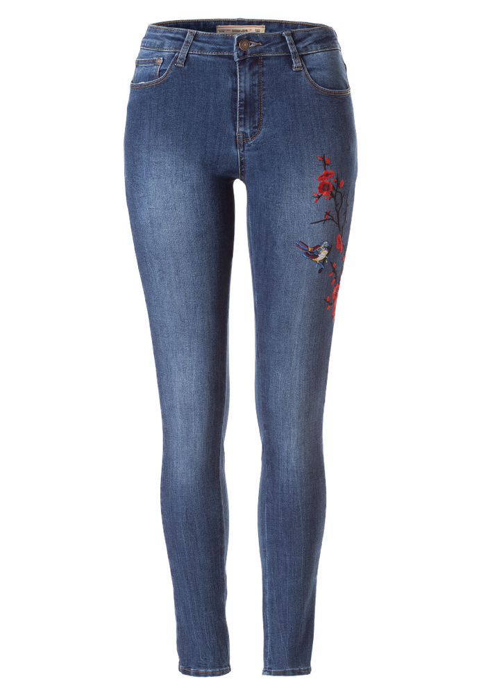 Skinny Regular Rise Jeans