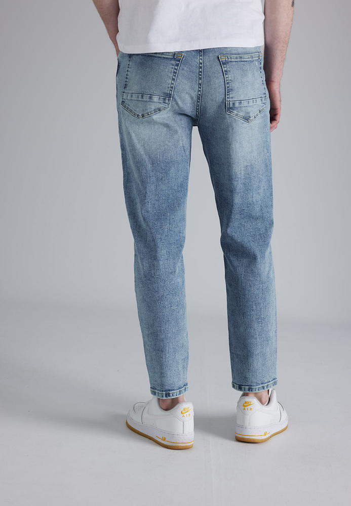 Tapered Regular Waist Jeans