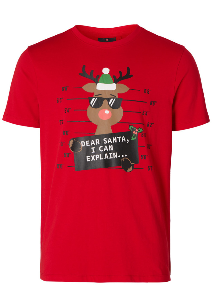 T-Shirt mit X-MAS-Print