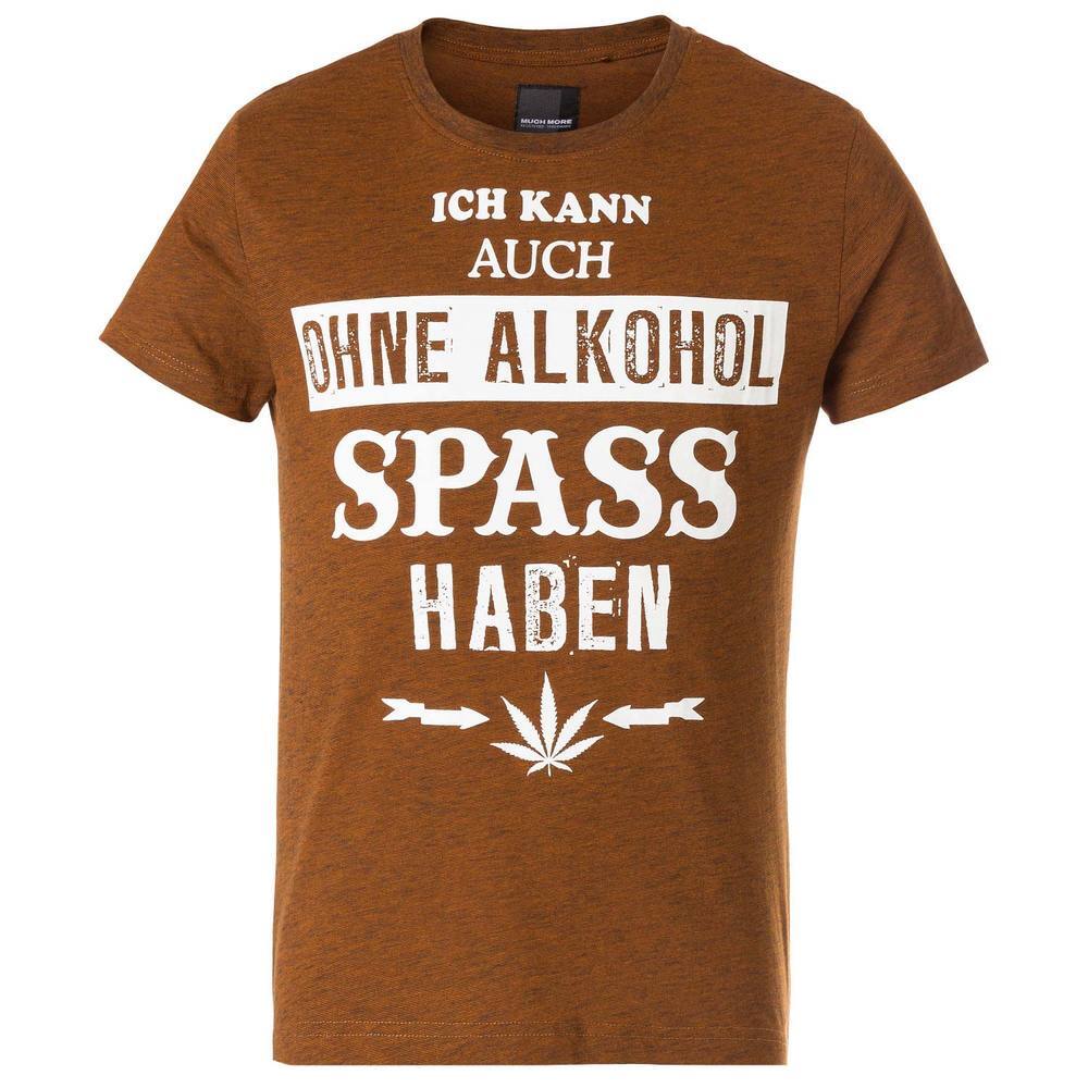 T-Shirt mit Sprüche-Druck