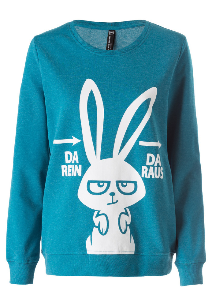 Sweatshirt mit Front-Print