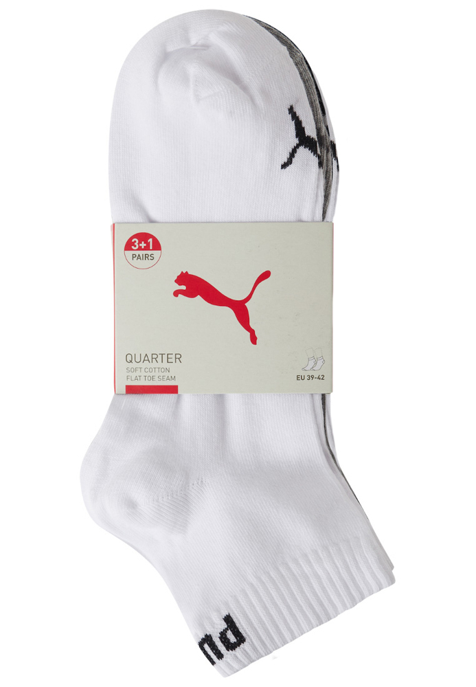 PUMA-Socken, 4er-Pack