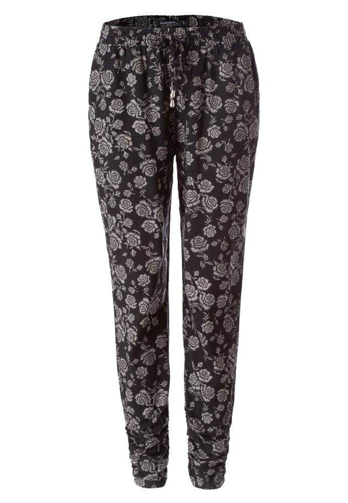 Hose mit All-Over Rosen-Muster