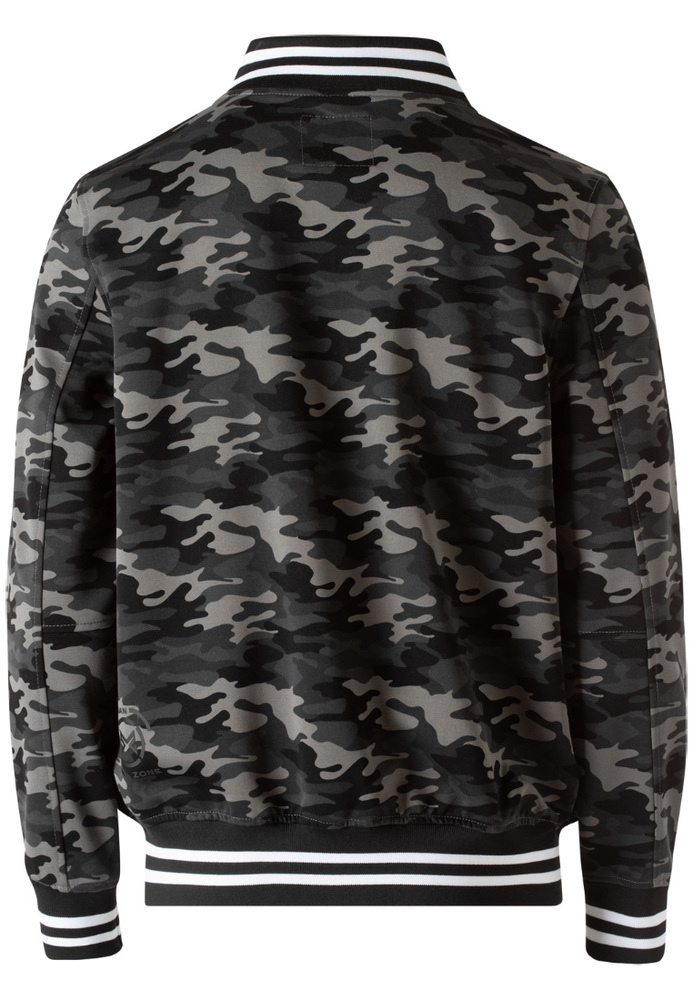 Sweatjacke im Camouflage-Look