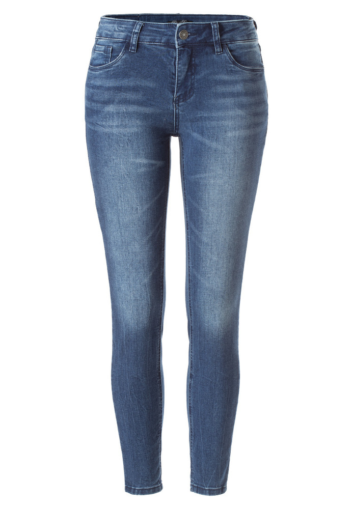 Ankle High Rise Jeans