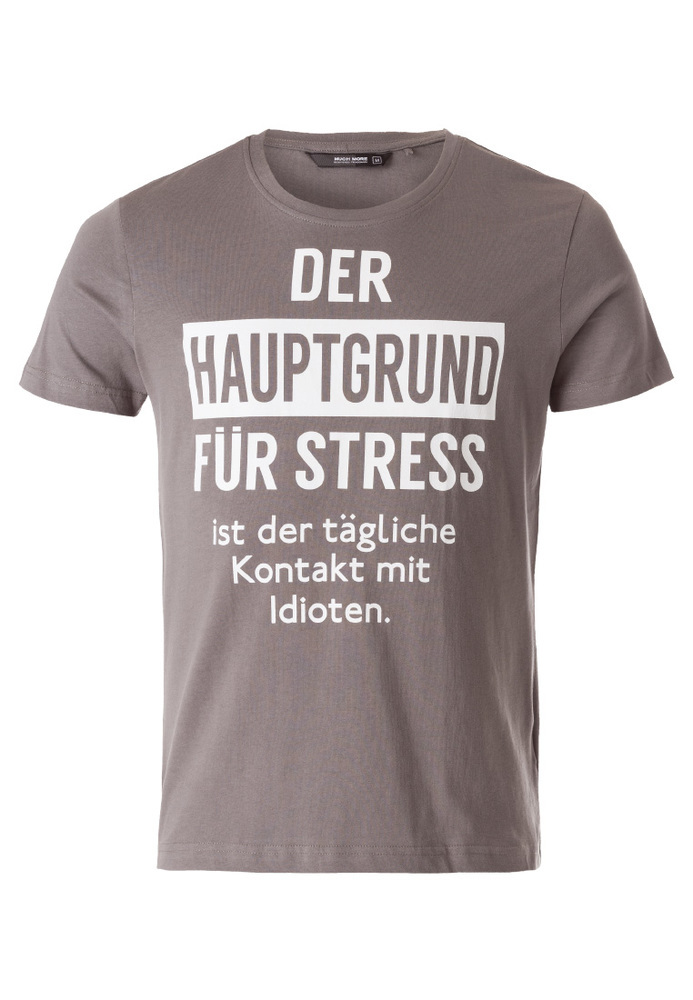 T-Shirt mit Sprüche-Druck